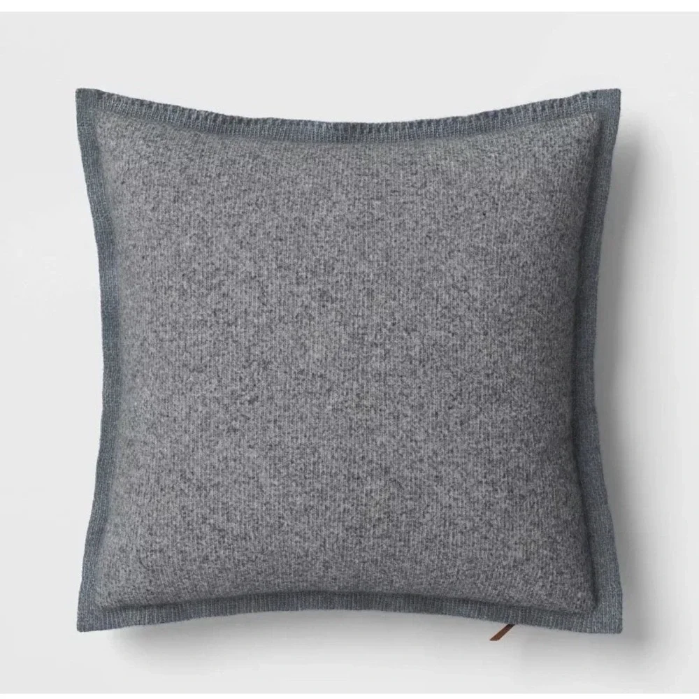 Threshold The Cozy Collection Faux Cashmere Knit Throw‎ Pillow - Gray Set Of 4!